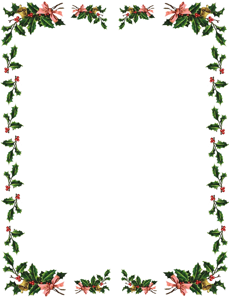 Free Christmas Clipart Borders | quotes.