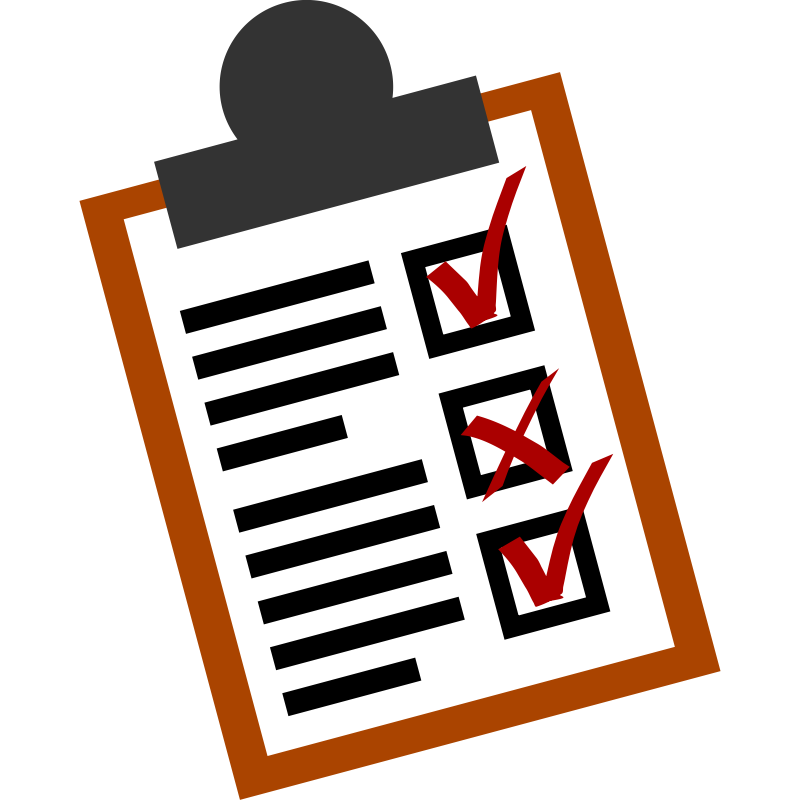 Clipart - To-Do List