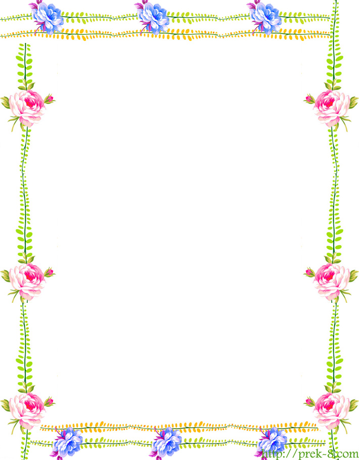 Free Simple Flower Border Designs For A4 Paper Download Free Simple Flower Border Designs For