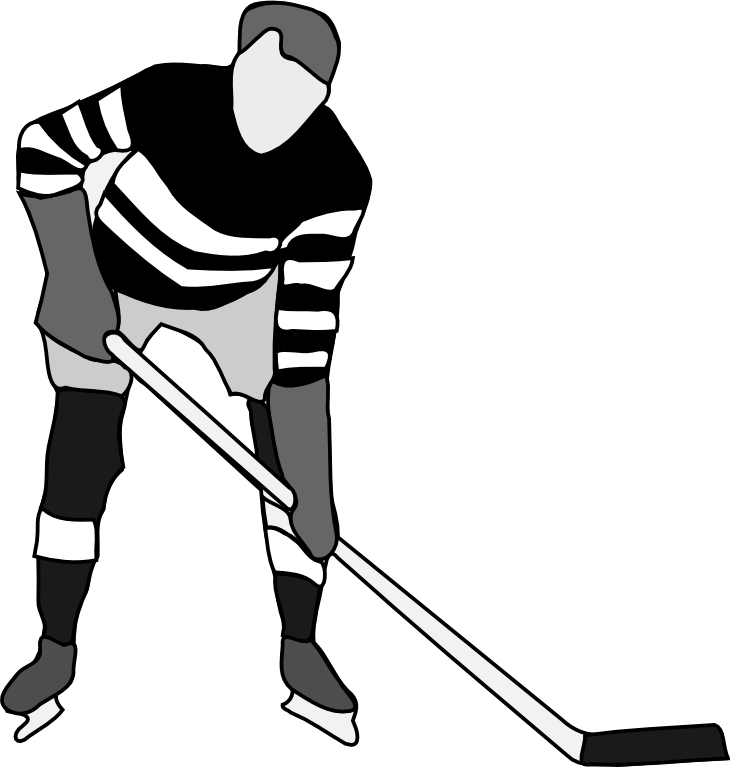Hockey Stick Clipart Black And White | Clipart library - Free 