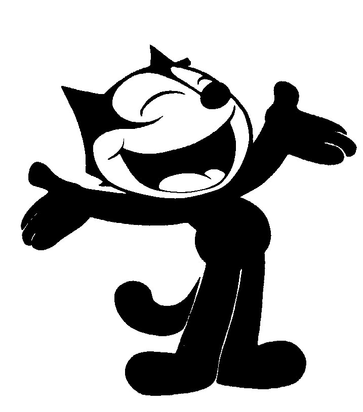 Free Cartoon Characters In Black And White, Download Free Cartoon Characters  In Black And White png images, Free ClipArts on Clipart Library
