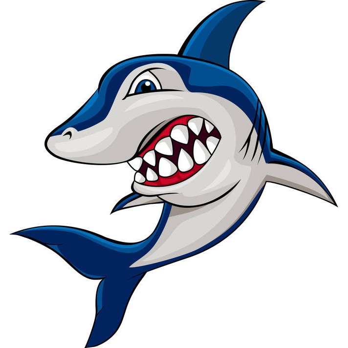 free animated shark clipart - photo #31