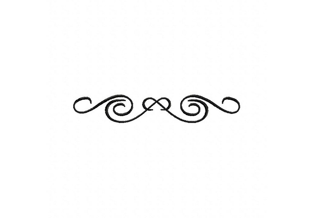 Swirls Border Clipart