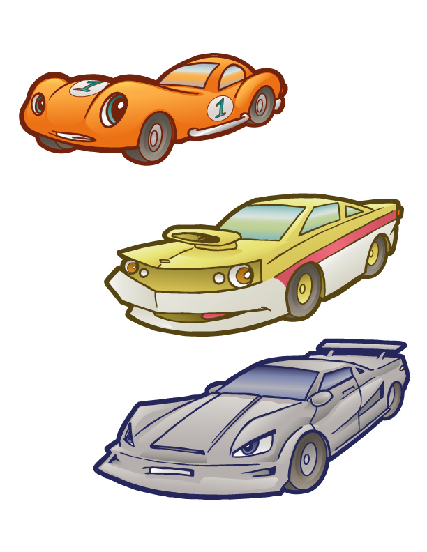 Cartoon Cars 2 by andrewchandler80 on Clipart library