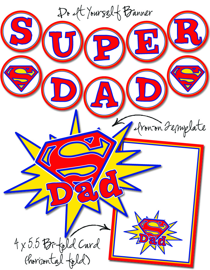 Super Dad Free Printables | Living Locurto | Party Ideas 
