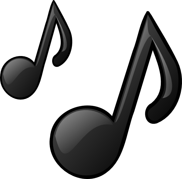 Music Notes clip art - vector clip art online, royalty free 