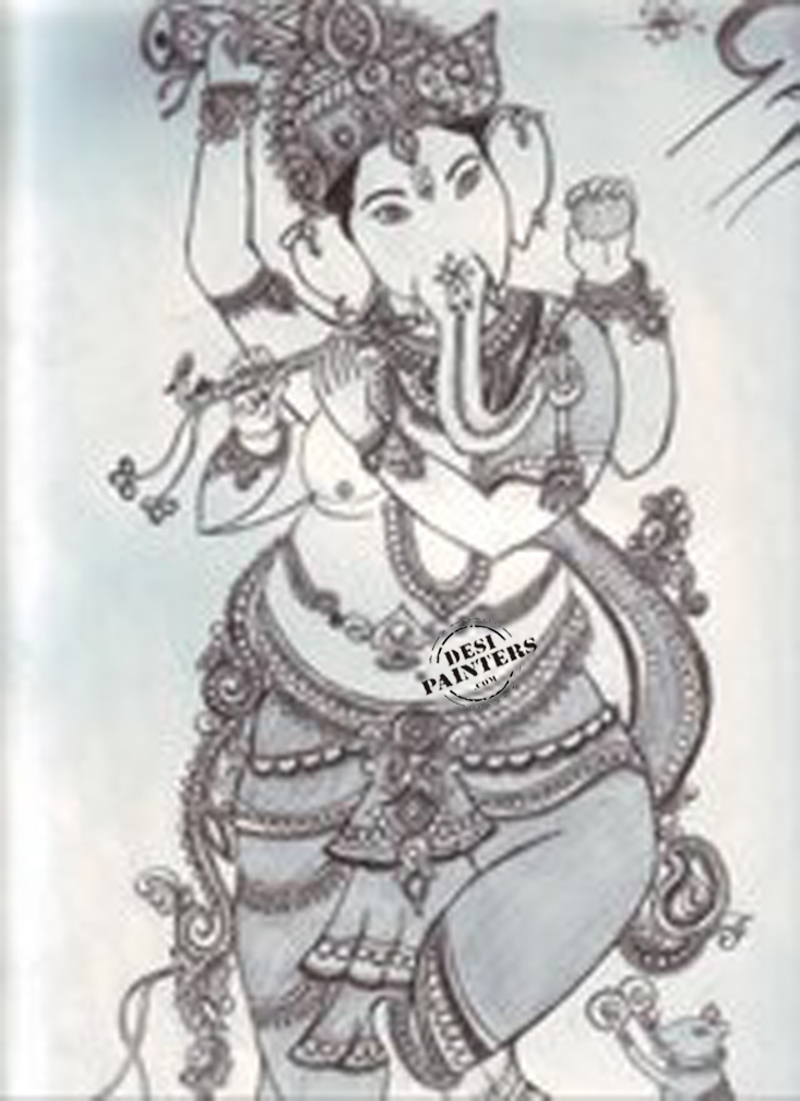 Free Ganesh Ji Sketch, Download Free Ganesh Ji Sketch png images, Free