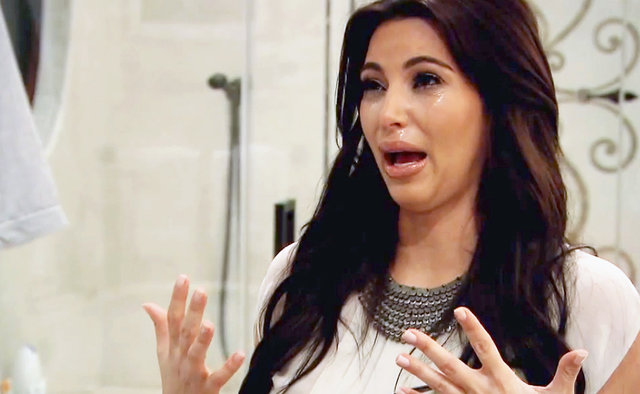 Kim Kardashian Crying: 10 Pics of Kim