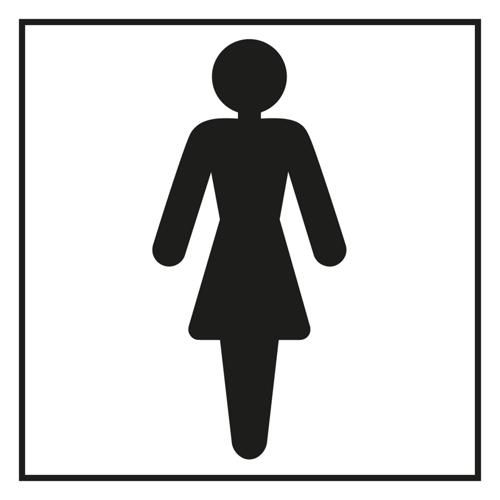 Female Bathroom Symbol - Clipart library