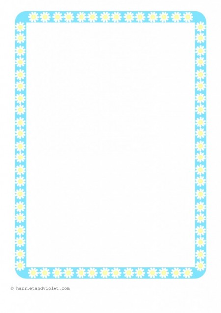 simple border design for a4 size paper