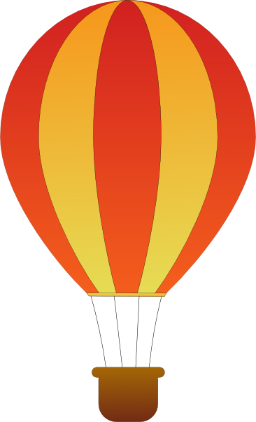Hot Air Balloon Clip Art Outline Images  Pictures - Becuo