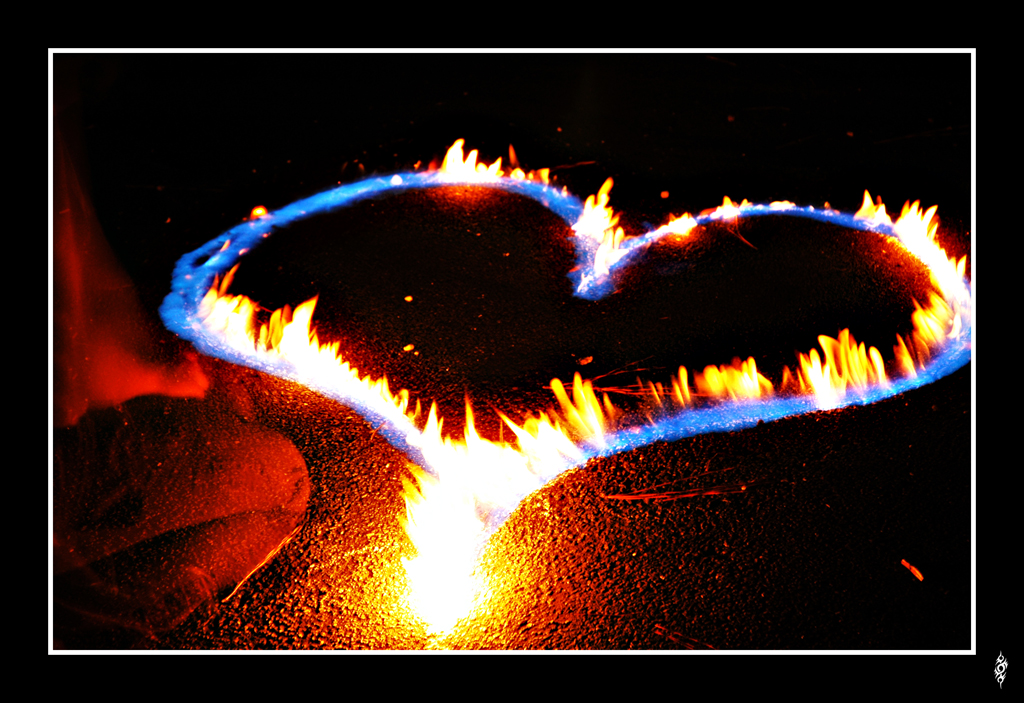 fire heart clipart - photo #29