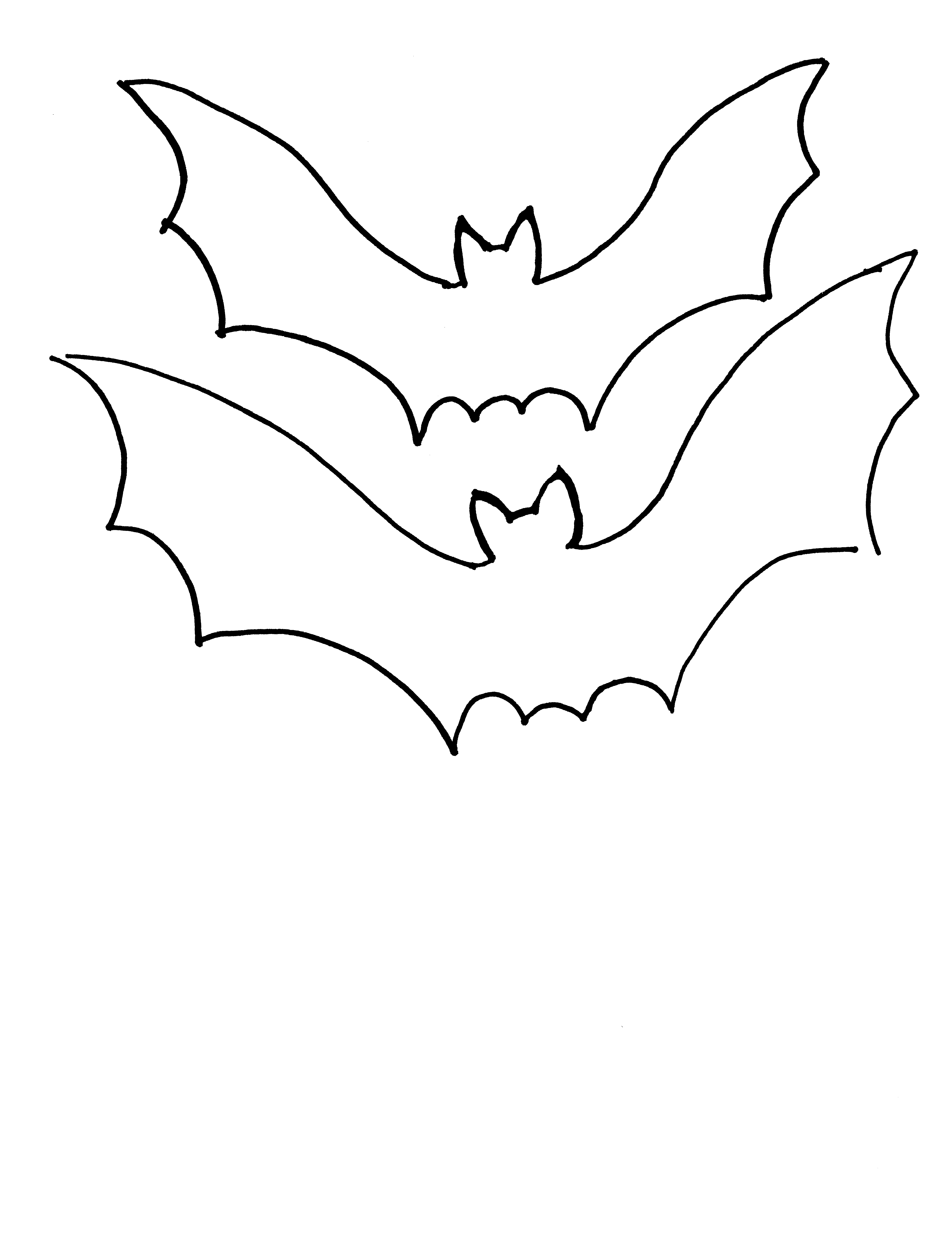 Free Bat Template, Download Free Bat Template png images, Free ClipArts