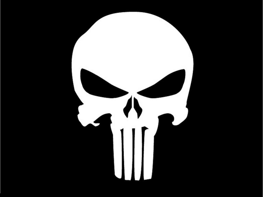 Old school PUNISHER skull logo or the newer one, which one do you 