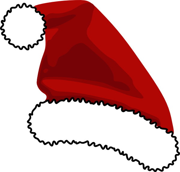 Free Cartoon Santa Hat Transparent, Download Free Cartoon Santa Hat