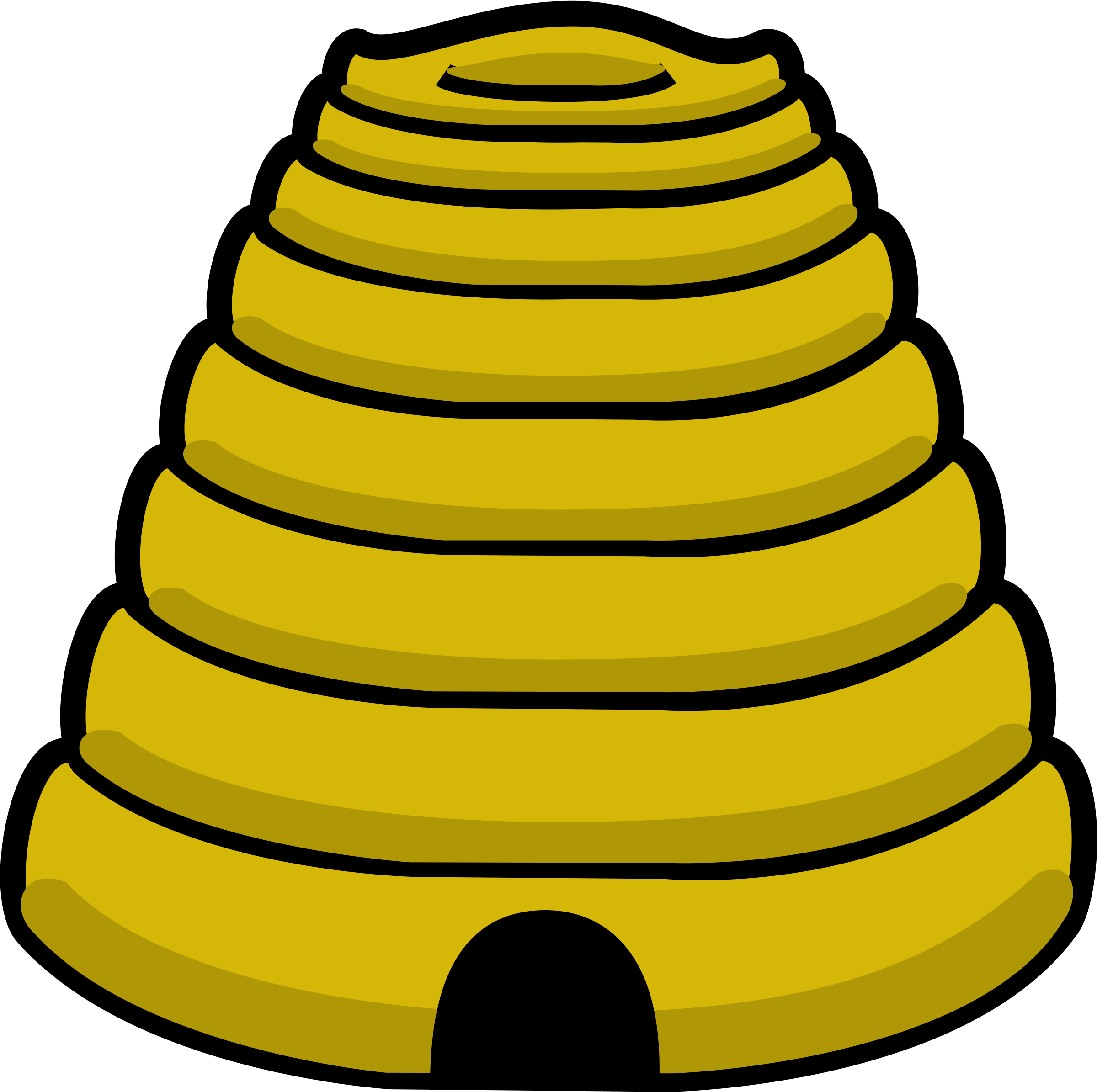 Picture Of Bee Hive - Clipart library