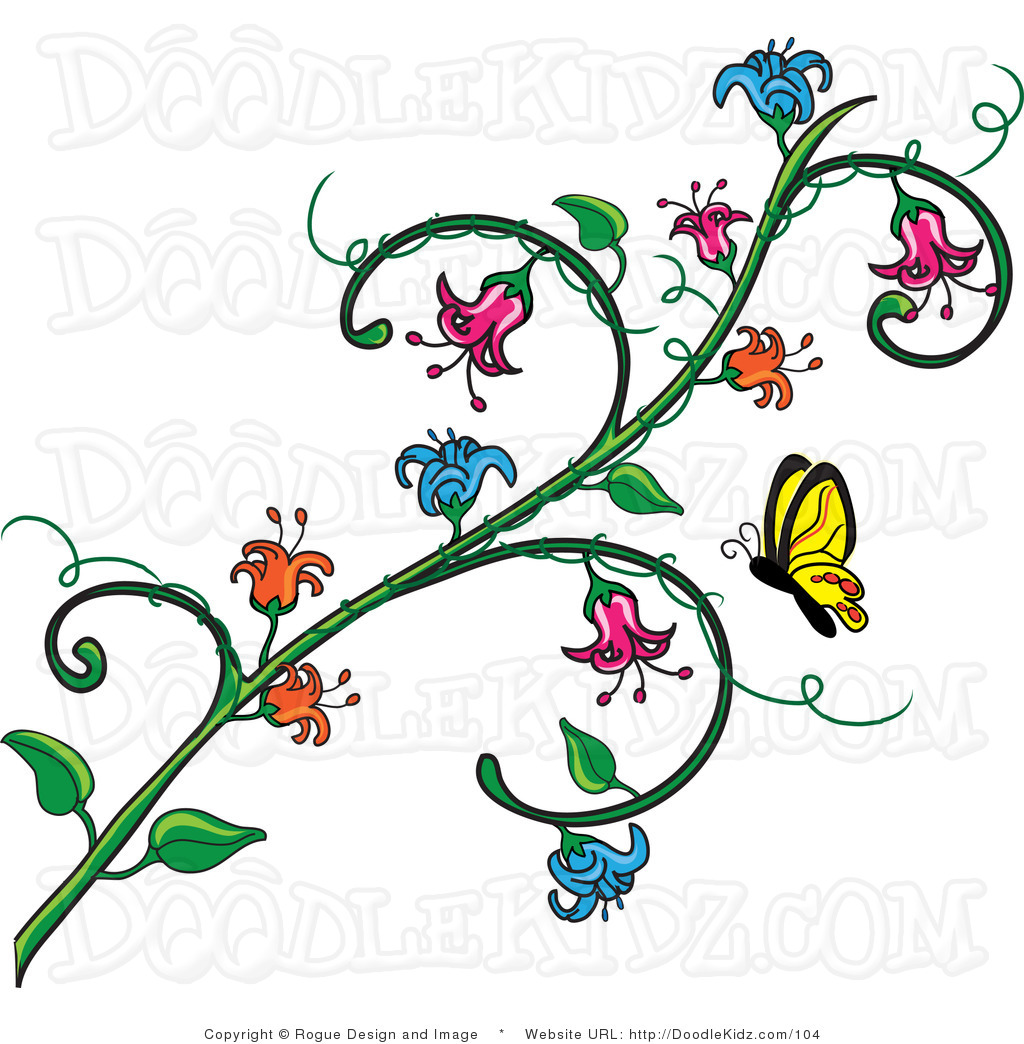 Free Clip Art Flowers And Butterflies | School Clipart