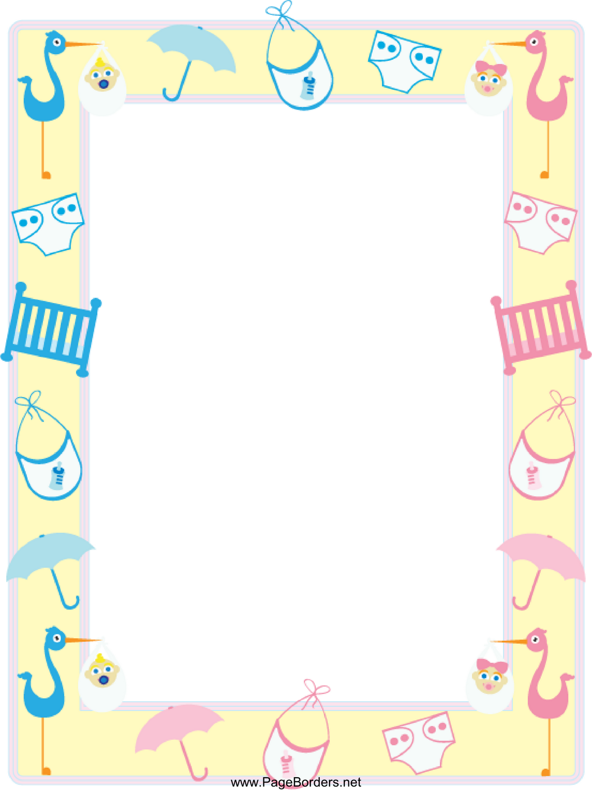 Baby Borders - Clipart library