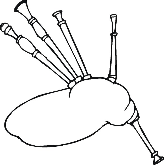 Bagpipes Clip Art - Clipart library