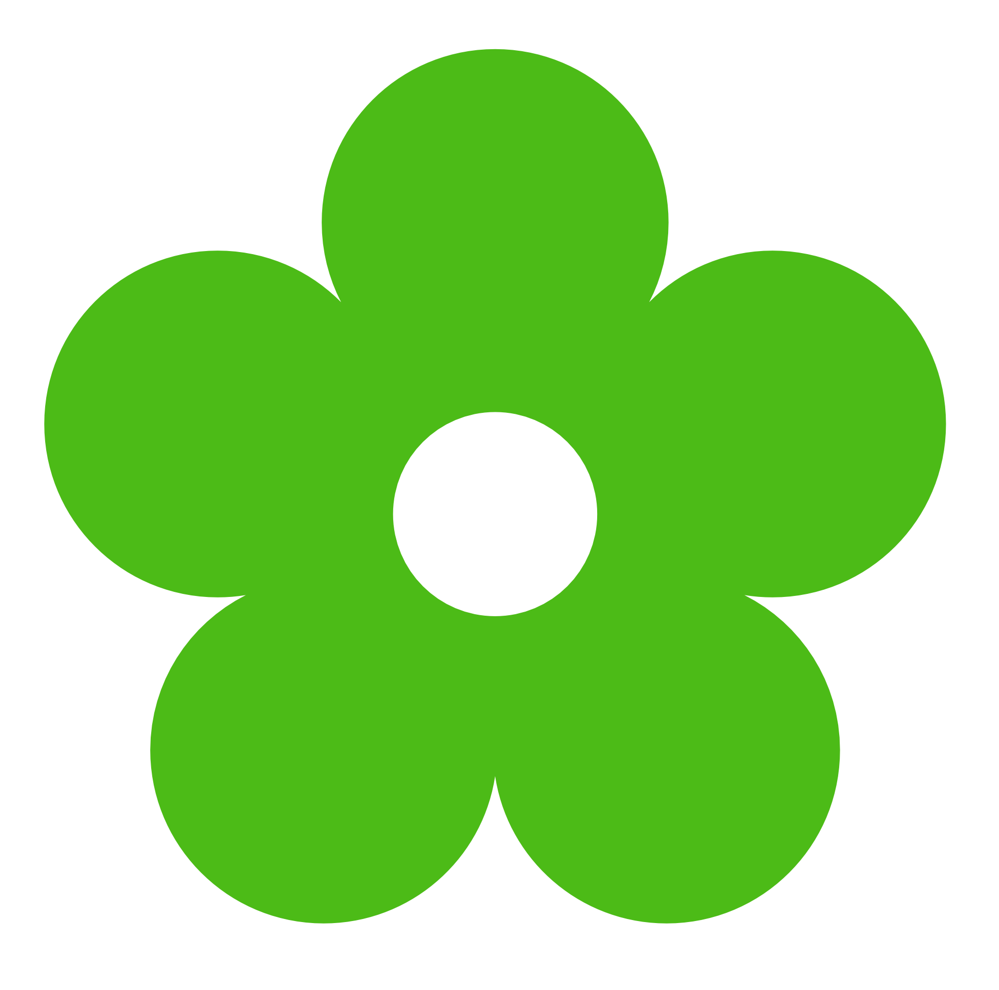 Green Flower Clip Art - Clipart library