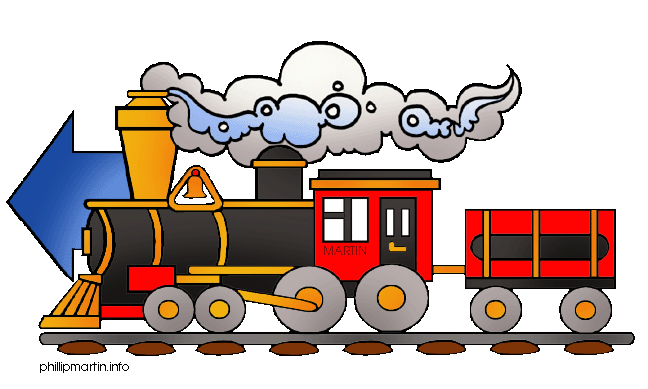 Free Transportation Clip Art by Phillip Martin, Train