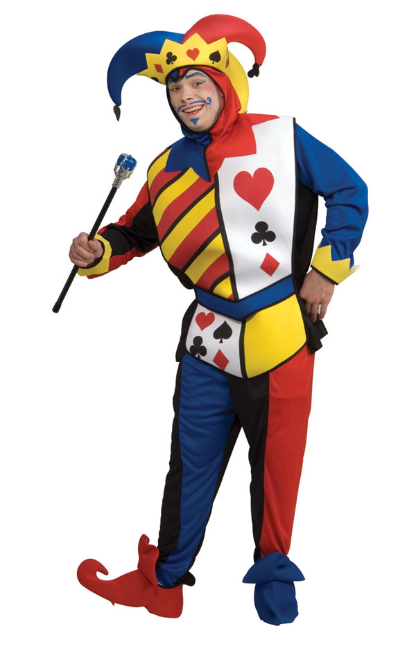 joker card costume - Clip Art Library
