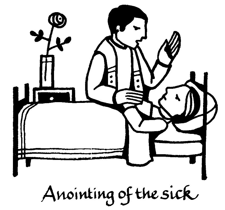 Gallery For  Anointing Of The Sick Clipart