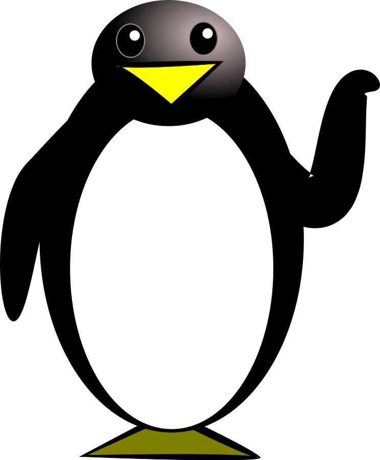 Penguin Clipart, vector clip art online, royalty free design 