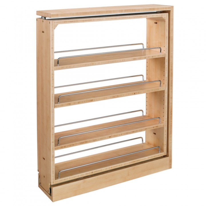 Rev-A-Shelf Filler Pullout Organizer w/Adjustable Shelves for Base 