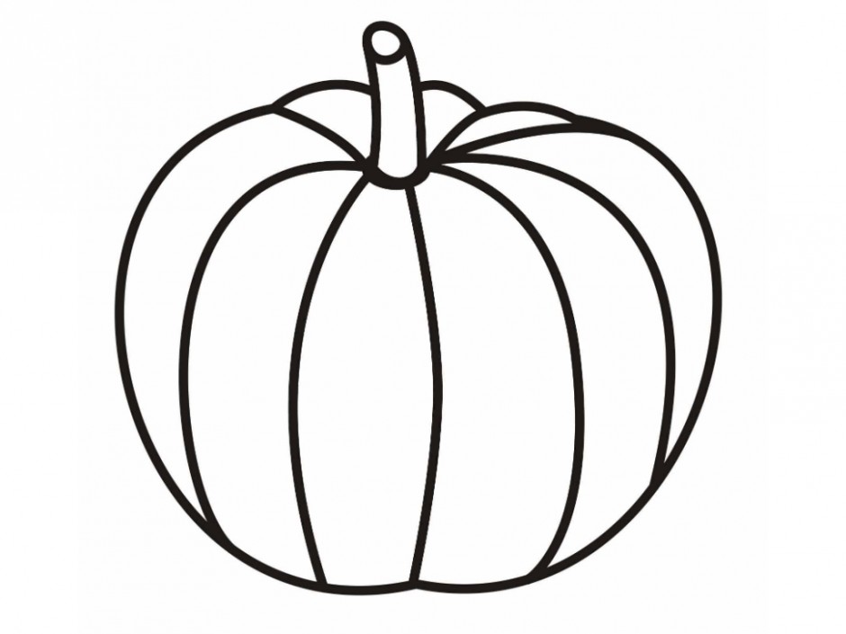 Vector Clip Art Black And White Halloween Pumpkin Coloring Page Id 
