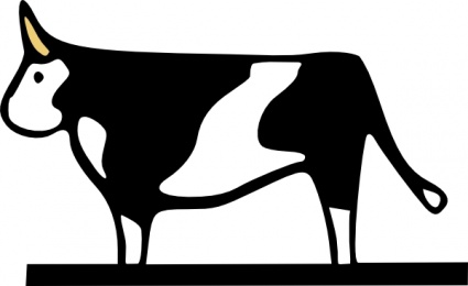 Cow Head Silhouette Clip Art | Clipart library - Free Clipart Images