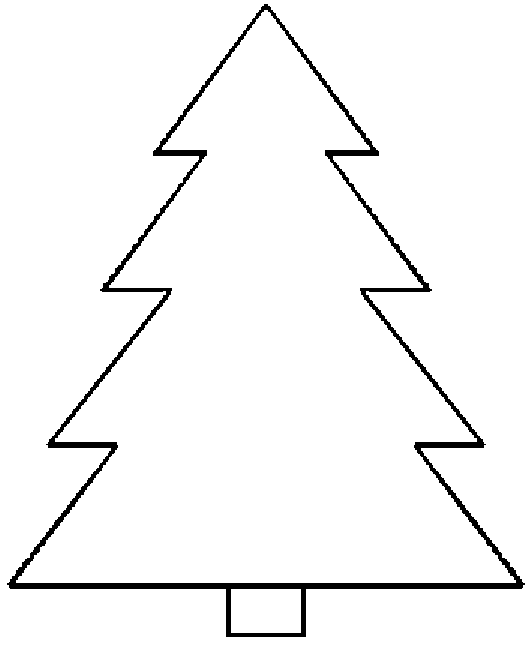 Printable Christmas Tree Coloring Pages | zoominmedical.