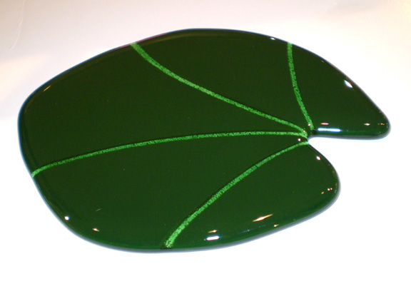 Artifacts Gallery - Lily Pad, Opaque Green Medium