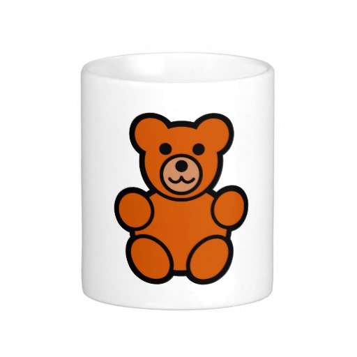 Cartoon Teddy Bear Mugs, Cartoon Teddy Bear Coffee Mugs, Steins 