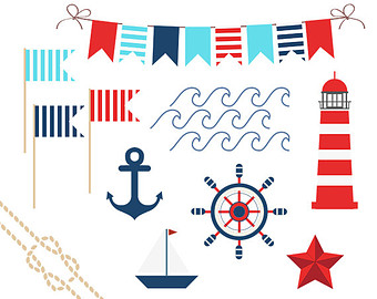 Popular items for nautical clip art 
