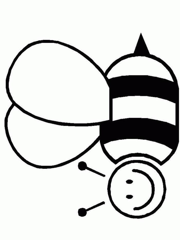 Bee Coloring Pages - Free Printable Coloring Pages | Free 