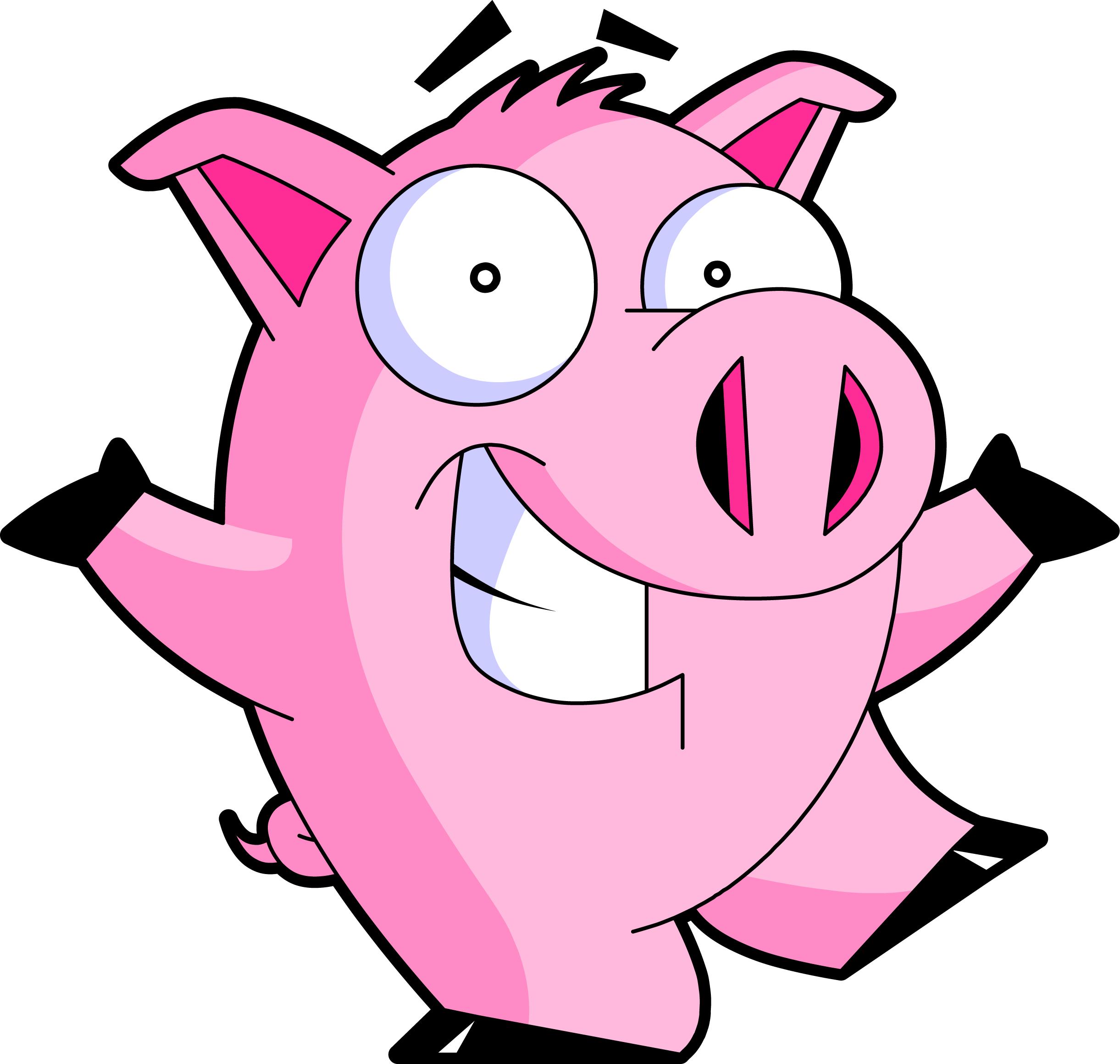 Pictures Of Animated Pigs - Clipart library 
