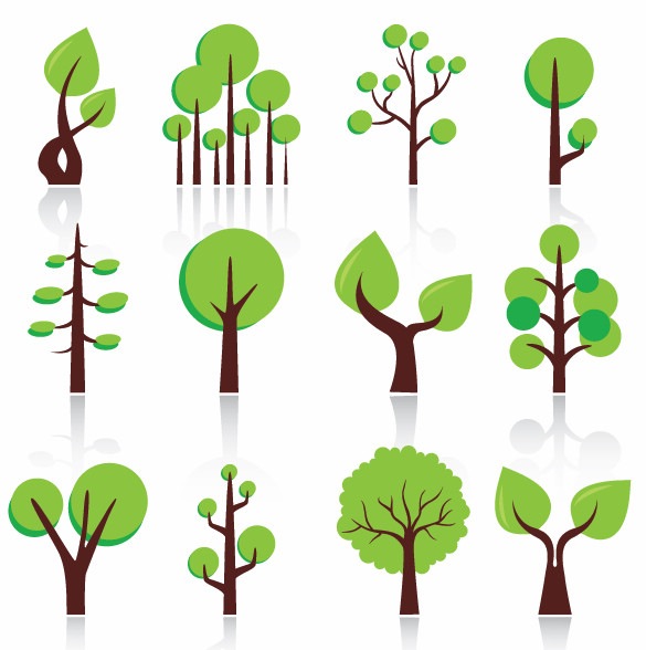 Free Vector Abstract Trees | Free Vector Graphics | All Free Web 
