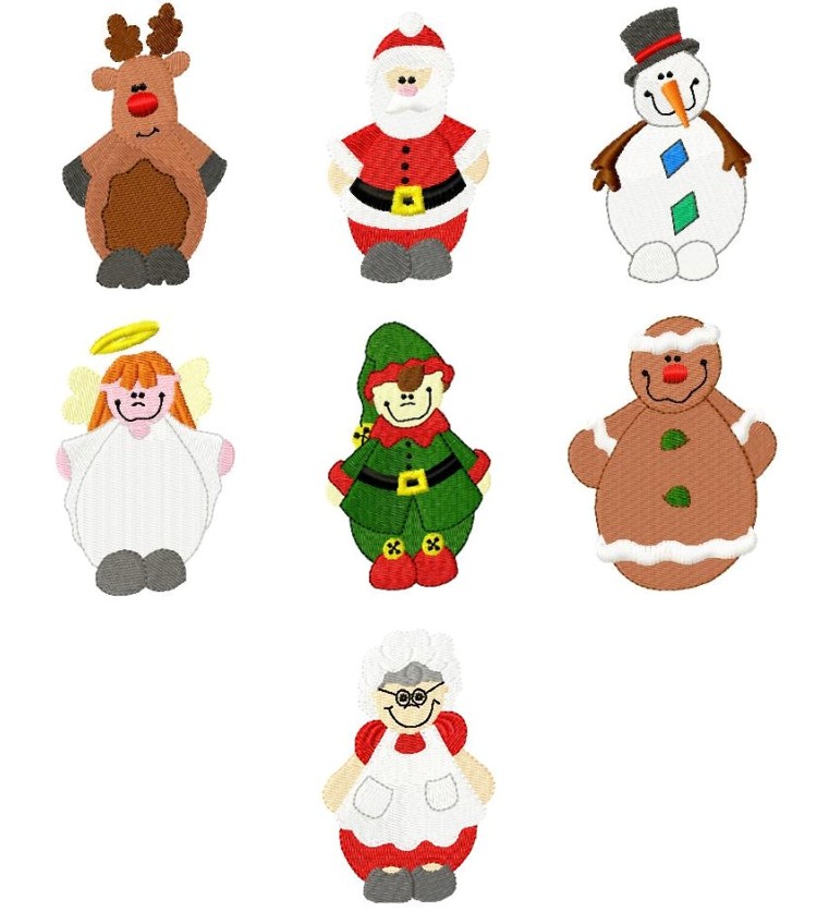 Free Printable Christmas Characters Printable Templates