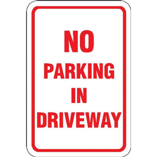 Printable Sign Do Not Block Driveway Clip Art Library