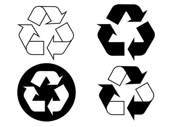Recycled Paper Icon Vector - Clipart library