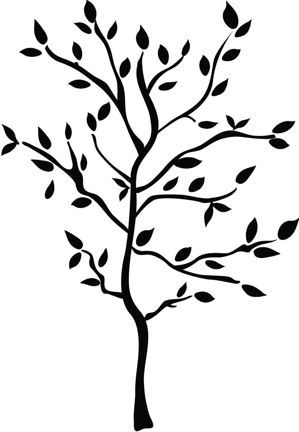 Cartoon Trees With Branches - Clipart library