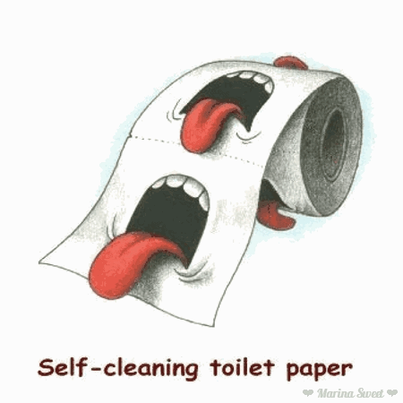 Toilet paper animated ?(