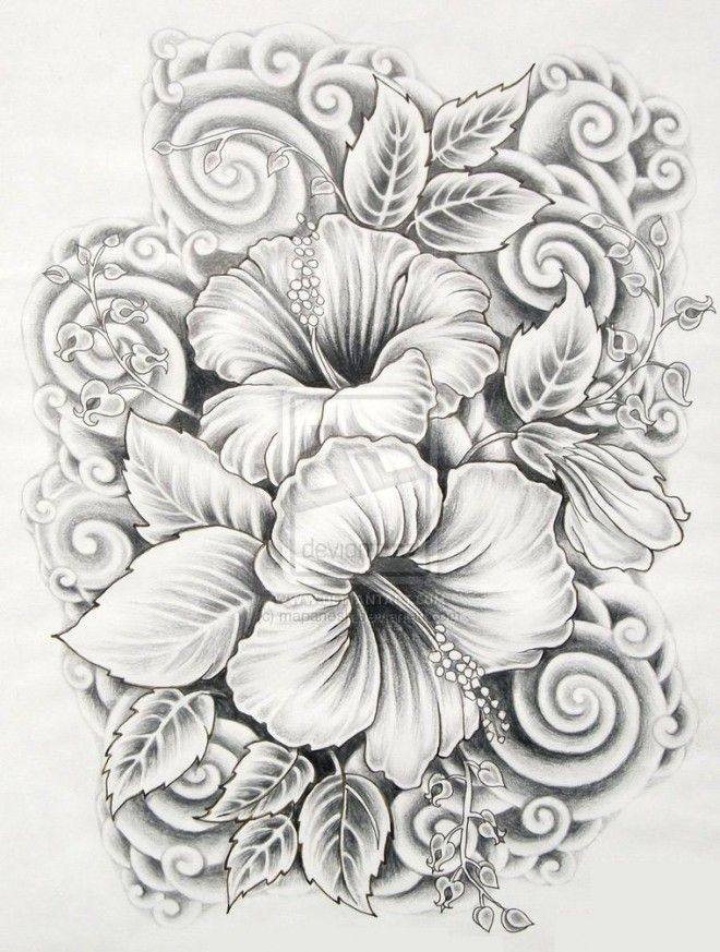 Free Flower Tattoo Designs, Download Free Flower Tattoo Designs png