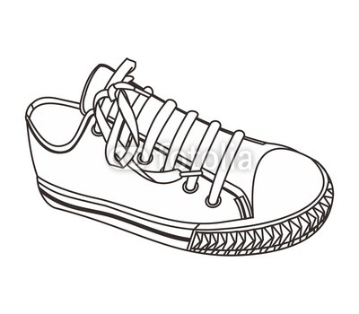 shoe outline Stock image and royalty-free vector files on Fotolia 