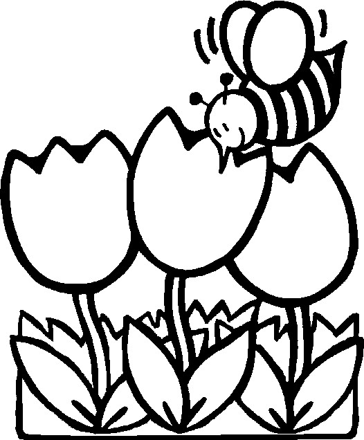 Spring Coloring Pages 2015- Dr. Odd