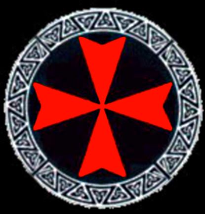 Talisman Knights Templar Cross Pewter Masonic Agnus Dei Ritual 