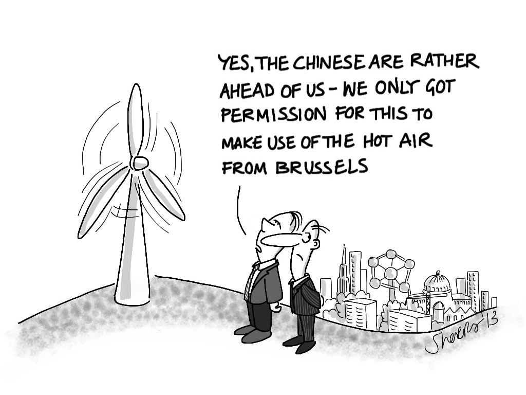 Wind power cartoon � TckTckTck | The Global Call for Climate Action