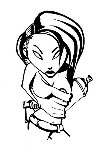 Free Graffiti Characters Gangster Download Free Clip Art