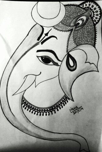 Free Ganesh Ji Sketch, Download Free Ganesh Ji Sketch png images, Free